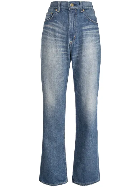 Tu es mon Tresor The Lapis Lazuli straight-leg jeans Blue TEMT0093Y