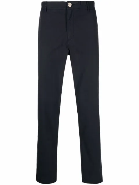 Woolrich slim-cut chino trousers Blue CFWOTR0107MRUT2559