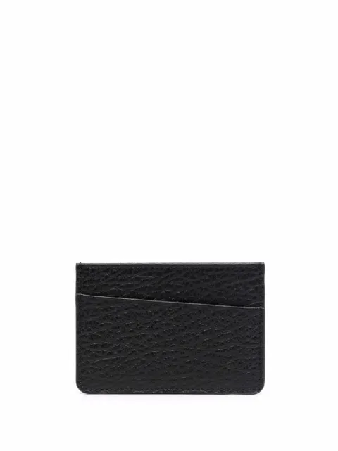 Maison Margiela four-stitch leather card holder Black SA1VX0005P4455