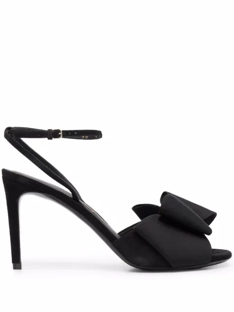 Ferragamo Vara-bow detail sandals Black 751210