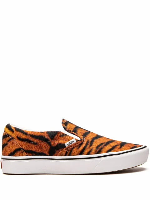Vans ComfyCush Slip-On "Tiger" sneakers Brown VN0A3WMD8WP