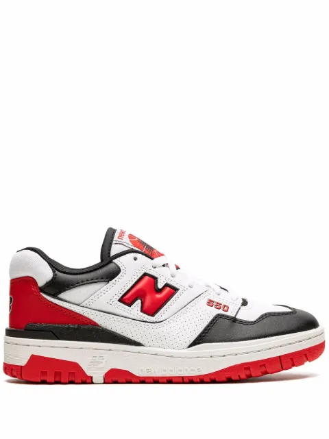 New Balance 550 "White/Red/Black" sneakers Black BB550HR1