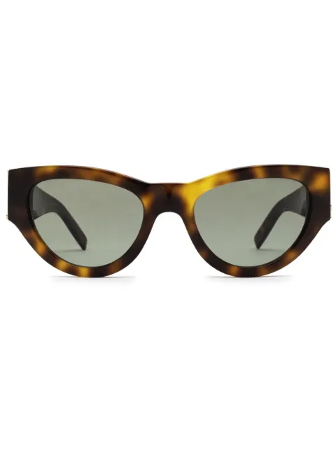 Saint Laurent Eyewear tortoiseshell cat-eye frame sunglasses Brown SLM94003