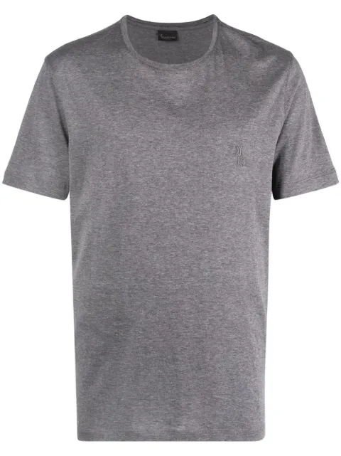 Billionaire embroidered-logo T-shirt Grey IABCMTK5561BTE004N