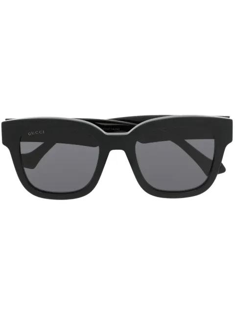 Gucci Eyewear Double G square-frame sunglasses Black GG0998S00152