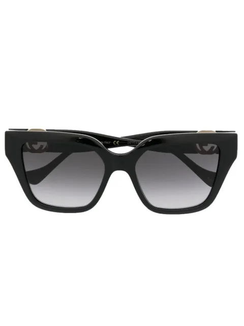 Gucci Eyewear logo square-frame sunglasses Black GG1023S008