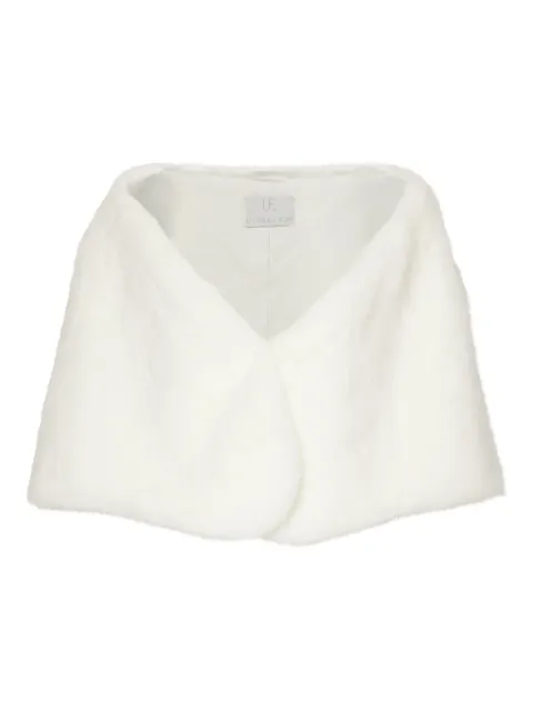Unreal Fur Yasmine Wrap White URF6000155BLN