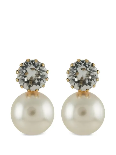 Jennifer Behr Ines drop earrings Gold 76RA21CRYSTALANTIQUEGOLD