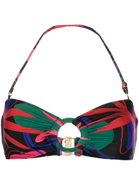PatBO tarsila bandeau bikini top Multicolour TOB19613US