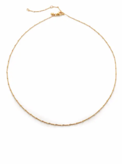 Monica Vinader Fine Twist choker necklace Gold GPCHFNTWNON