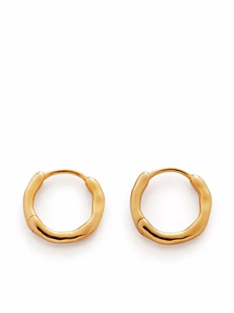 Monica Vinader Siren-muse huggie earrings Gold GPEASMHGNON