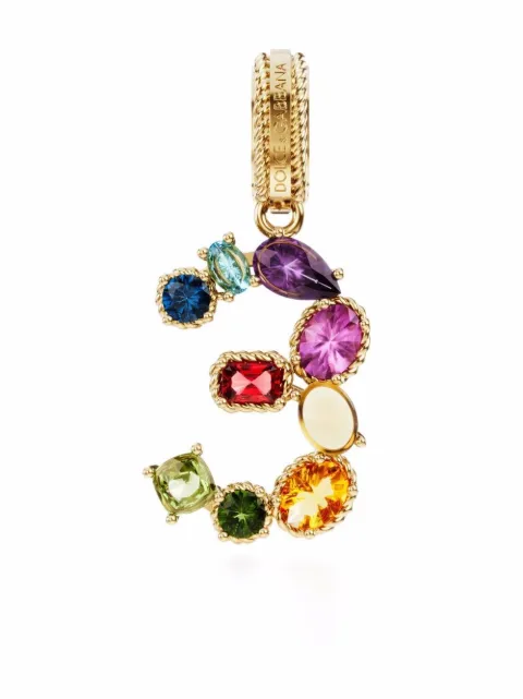 Dolce & Gabbana 18K yellow gold charm pendent Gold WAPR1GWMIX3