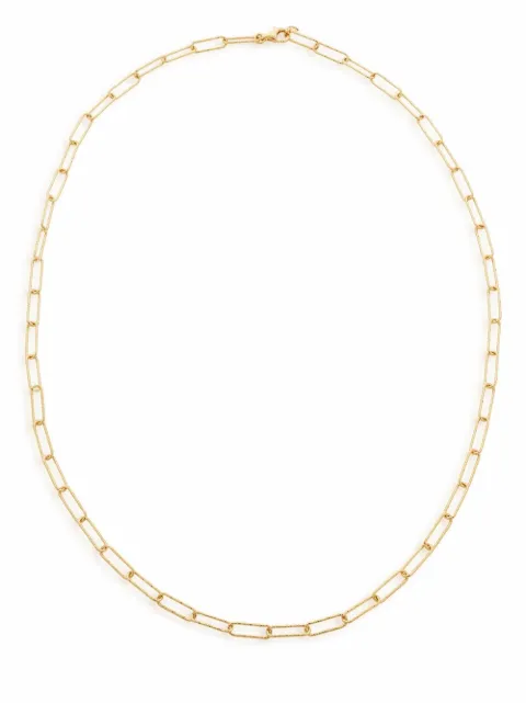 Monica Vinader Alta-textured chain necklace Gold GPCHRE24NON