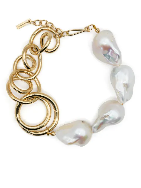 Completedworks gold vermeil-plated pearl bracelet Gold C08