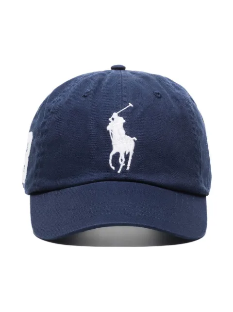 Polo Ralph Lauren Polo Pony-embroidered cotton cap Blue 710673584013