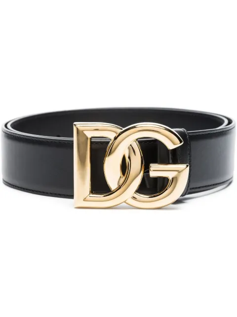 Dolce & Gabbana logo-buckle belt Black BE1446AW576