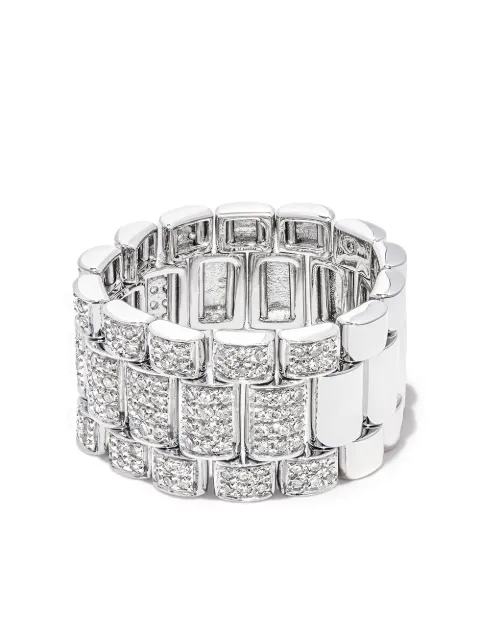 SHAY 18K white gold diamond ring Silver SMR10WG189