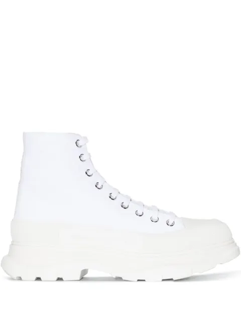 Alexander McQueen Tread Slick high-top sneakers White 604254W4L32