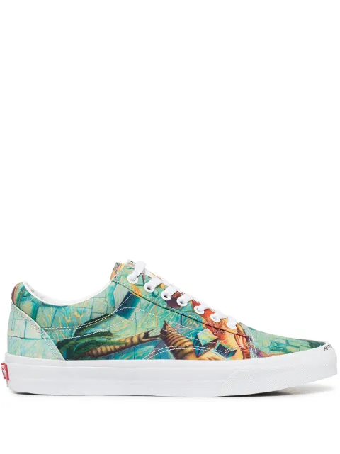 Vans Old Skool illustrated-sneakers sneakers Blue VN0A5KRFYQ8