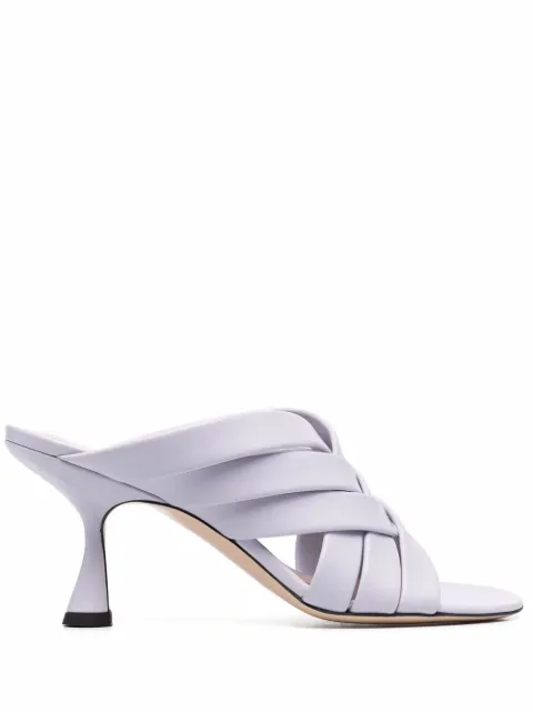 Wandler interwoven-straps sandals Purple 22202711201