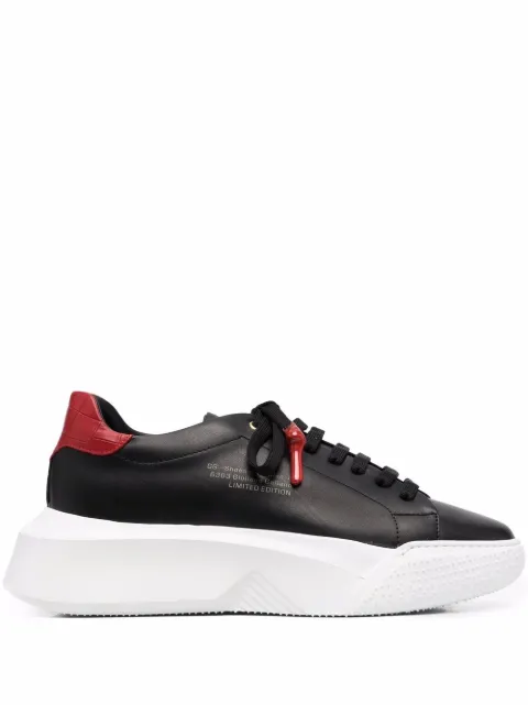 Giuliano Galiano Nemesis chunky-sole sneakers Black NEMESIS2NAPPACROCK