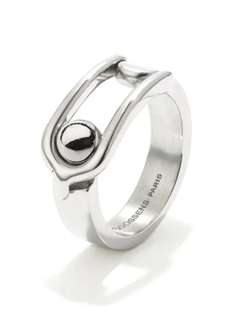 Goossens Boucle clasp ring Silver GOOH14RI01PA02