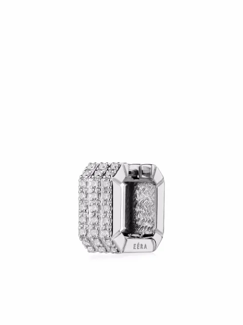 EÉRA 18kt white gold Candy diamond single earring Silver CNERFP02U1
