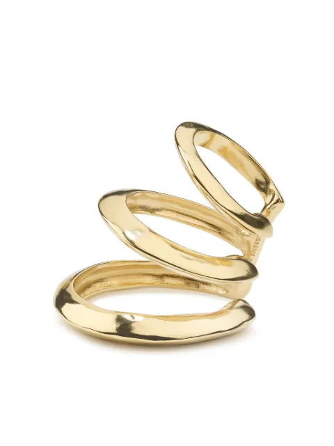 Goossens spiral trio ear cuff Gold GOOH21EA06YG01