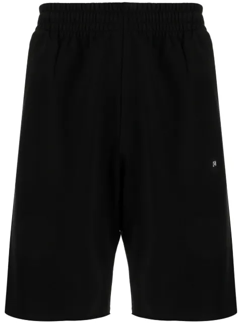 Off-White Wave Diag-print track shorts Black OMCI006S22FLE0151001