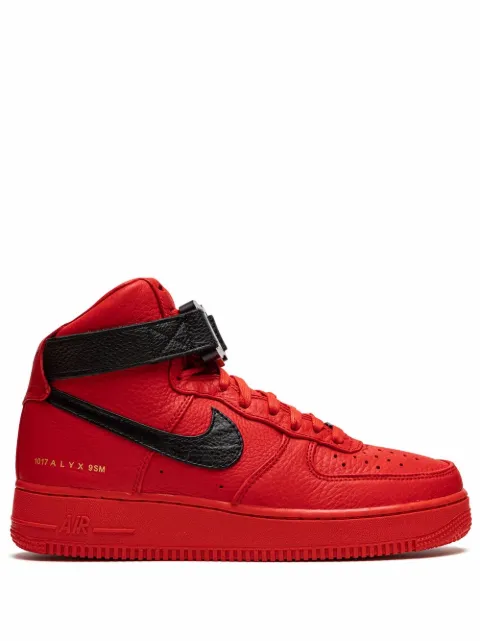 Nike x Alyx Air Force 1 High sneakers "1017 ALYX 9SM Red Black" Red CQ4018