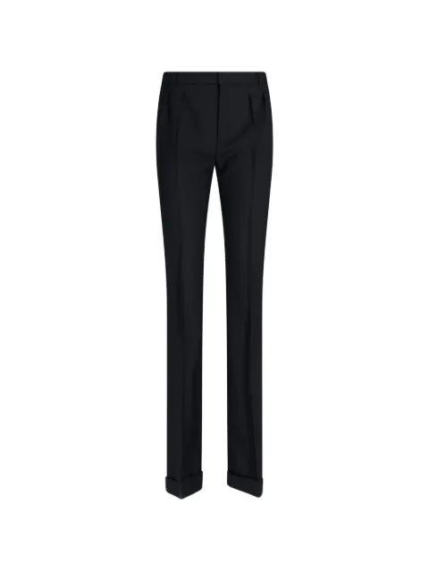 Saint Laurent tailored straight trousers Black 679952Y7B73