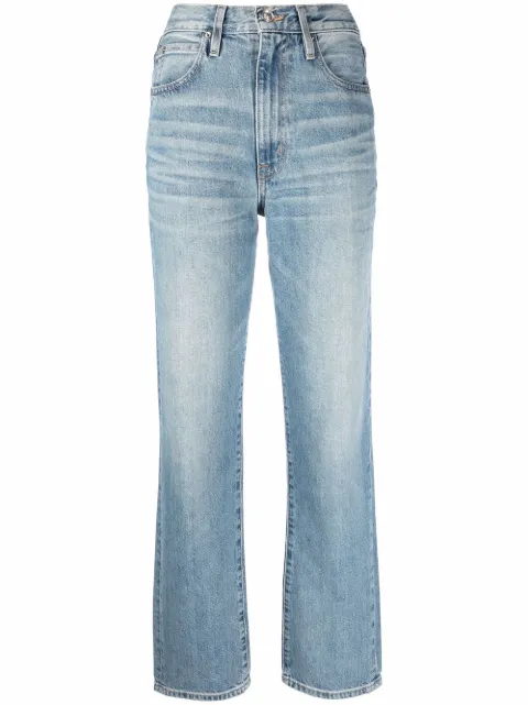 SLVRLAKE London high-waisted jeans Blue LNDJ707S