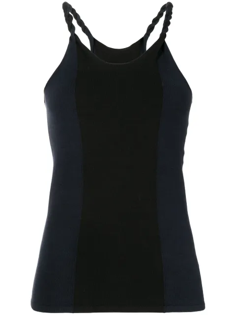 Dion Lee rope-detail tank top Blue C7057S22