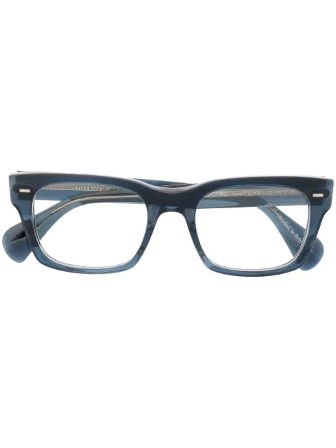 Oliver Peoples square-frame glasses Blue OV5332U1662