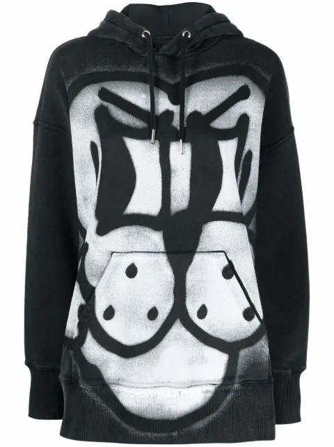 Givenchy Chito Dog print hoodie Black BWJ01Z3Z7X