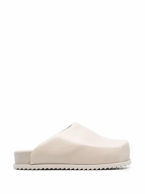 YUME YUME Truck faux leather mules Neutrals TRS0006