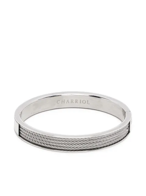 Charriol Forever cable bangle Silver 040111390