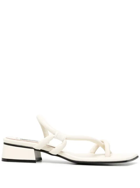 Reike Nen Noodle open-toe sandals White RN2SH017