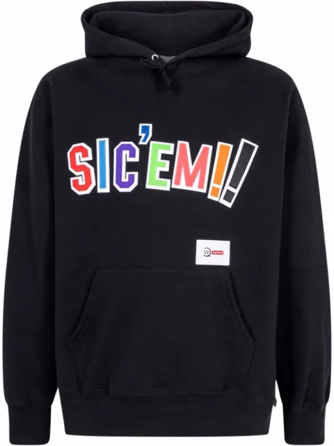 Supreme WTAPS Sic'em! hoodie Black SU11187