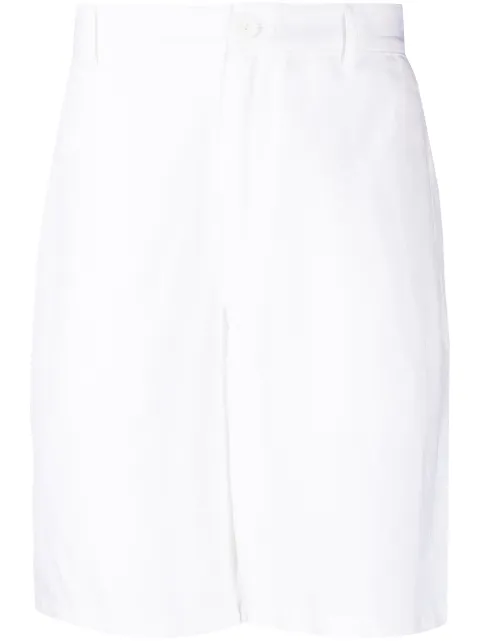 Armani Exchange linen bermuda shorts White 8NZS67ZNFNZ