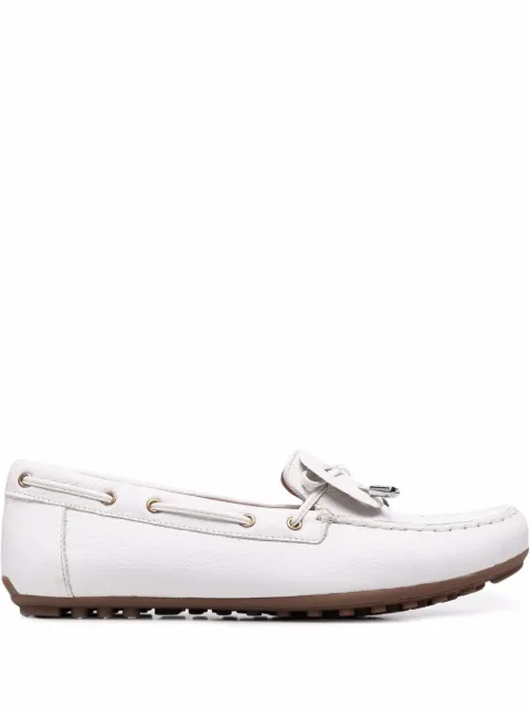 Geox lace-up detail loafers White D724RA00046
