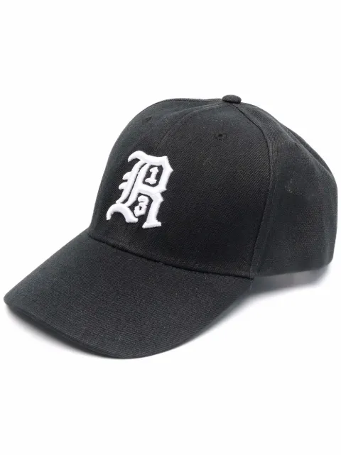R13 logo-embroidered baseball cap Black R13WA022A001