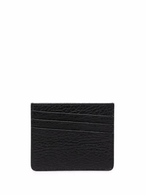 Maison Margiela four-stitches leather card holder Black SA1VX0006P4455