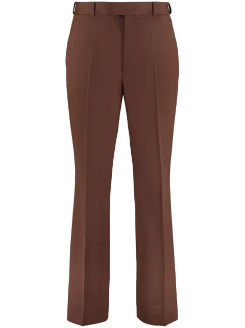 Valentino Garavani high-waisted tailored trousers Brown VRBI15804