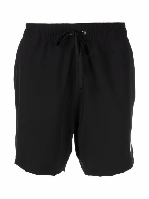 AMIRI logo-print swimming shorts Black PXMSB001