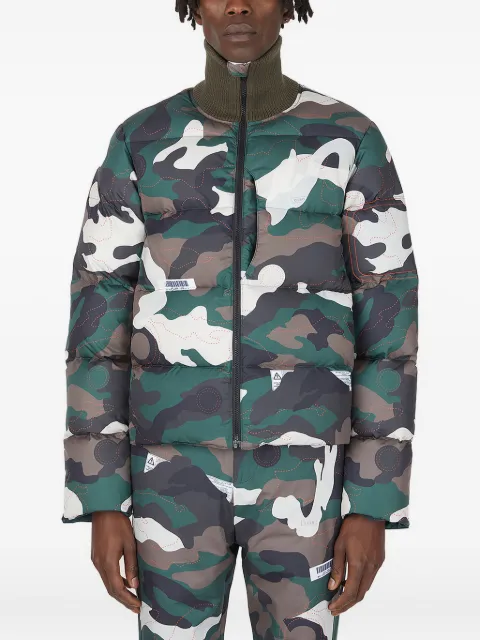 KANGHYUK camouflage quilted puffer jacket Green PE21AWGDP01