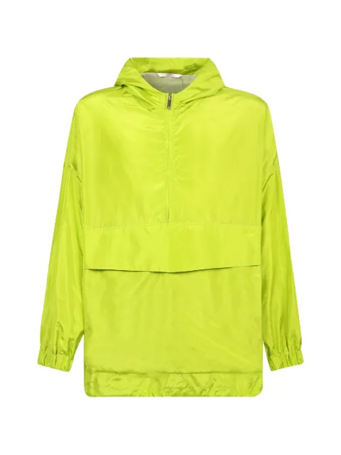 Valentino Garavani long-sleeve hooded jacket Green VCJH658E3