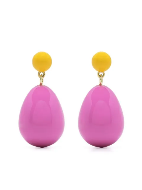Eshvi drop-design earrings Pink 14886XEBYSH11