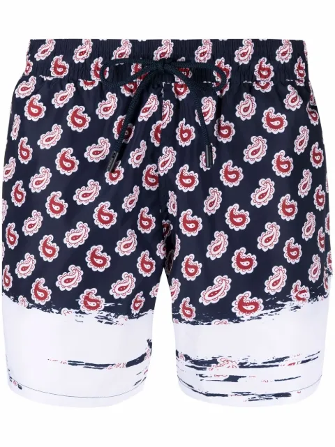 ETRO paisley-print swim shorts Blue 1B3501073