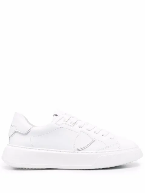 Philippe Model Paris side logo-patch sneakers White BTLDV001